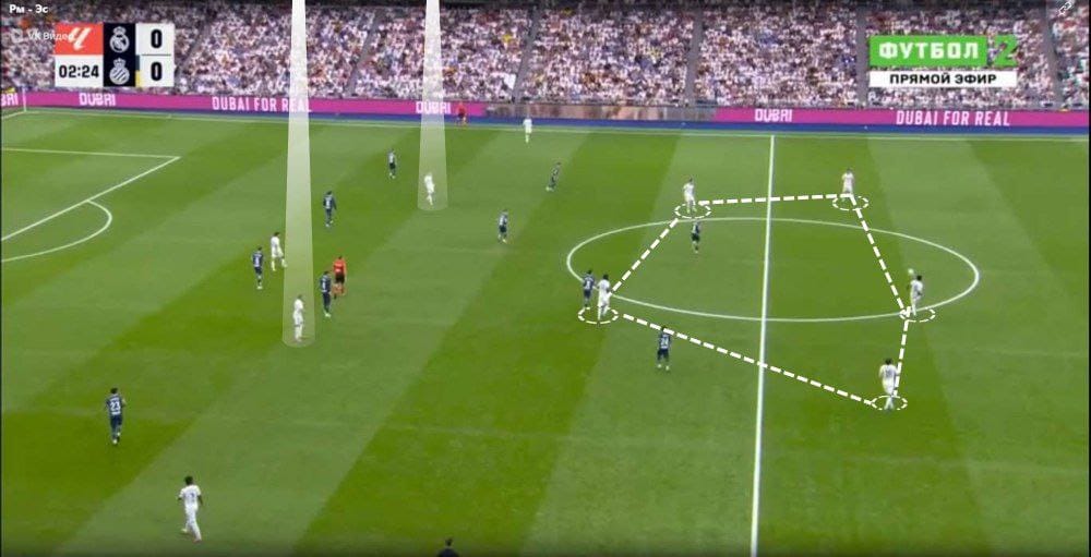 A football field with people in the stands

AI-generated content may be incorrect.